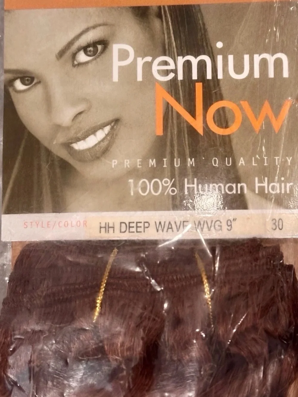 Lot of 9 Premium Now by Sensationnel Spanish Wave – 9” 10” Human Hair 100% NEW